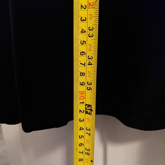 Black peasant style, skirt, lg, - Picture 5 of 6